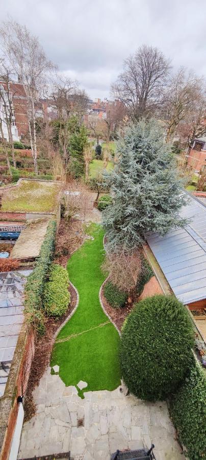 Traditional Chic, High Ceilings' Apt Aircos And Garage Amberes Exterior foto