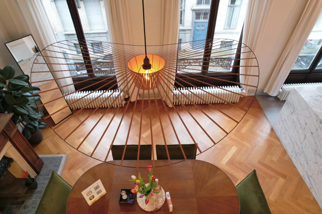Traditional Chic, High Ceilings' Apt Aircos And Garage Amberes Exterior foto